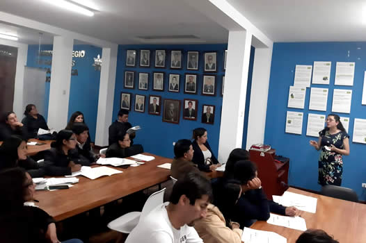 capacitacion llevada a cabo en colegio de abogados de cajamarca